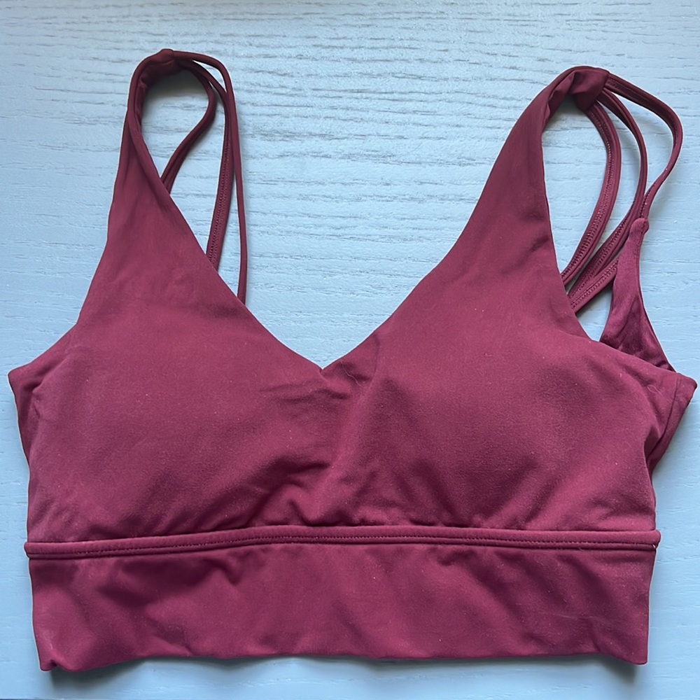 Buffbunny Monarch sports bra (Cabernet)